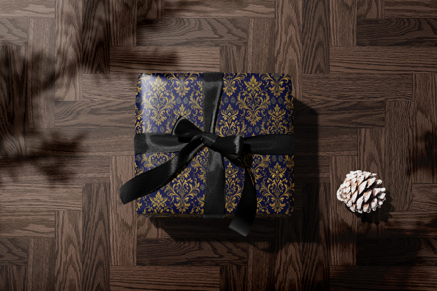 Luxury Baroque Ornament Wrapping Paper
