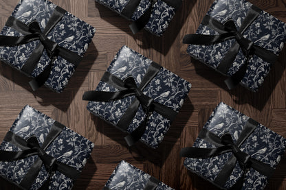 Midnight Floral Wrapping Paper