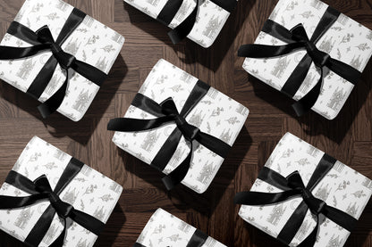 Moonlit Cathedral Wrapping Paper