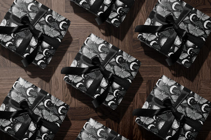 Mystic Moon Phases Wrapping Paper