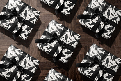 Crows Birds Pattern Wrapping Paper