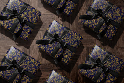 Luxury Baroque Ornament Wrapping Paper