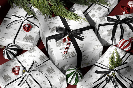 Moon Garden Wrapping Paper