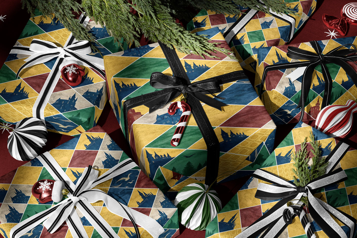 Wizard Castles Wrapping Paper
