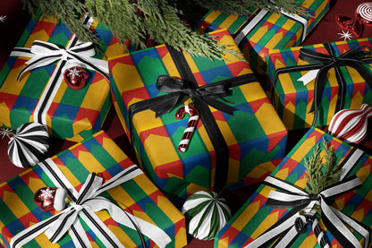 Wizard House Pattern Wrapping Paper