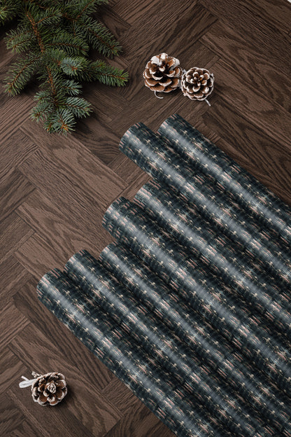 Regal Chandelier Pattern Wrapping Paper