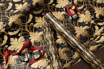 Black Luxe Wrapping Paper