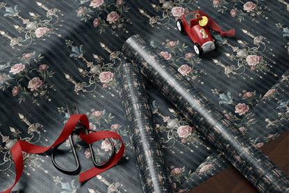 Regal Chandelier Pattern Wrapping Paper
