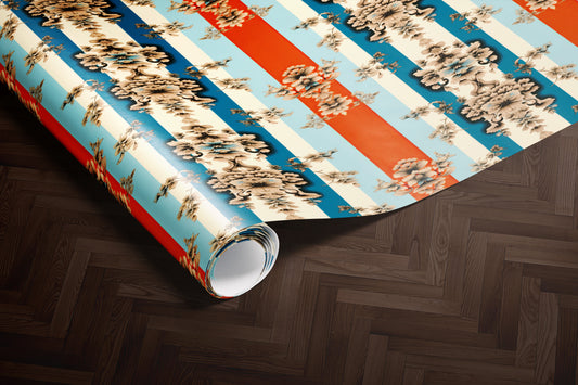 Ornate Baroque Pattern Wrapping Paper