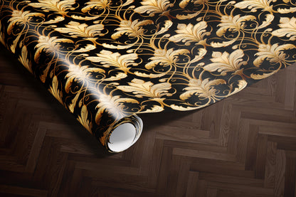 Black Luxe Wrapping Paper