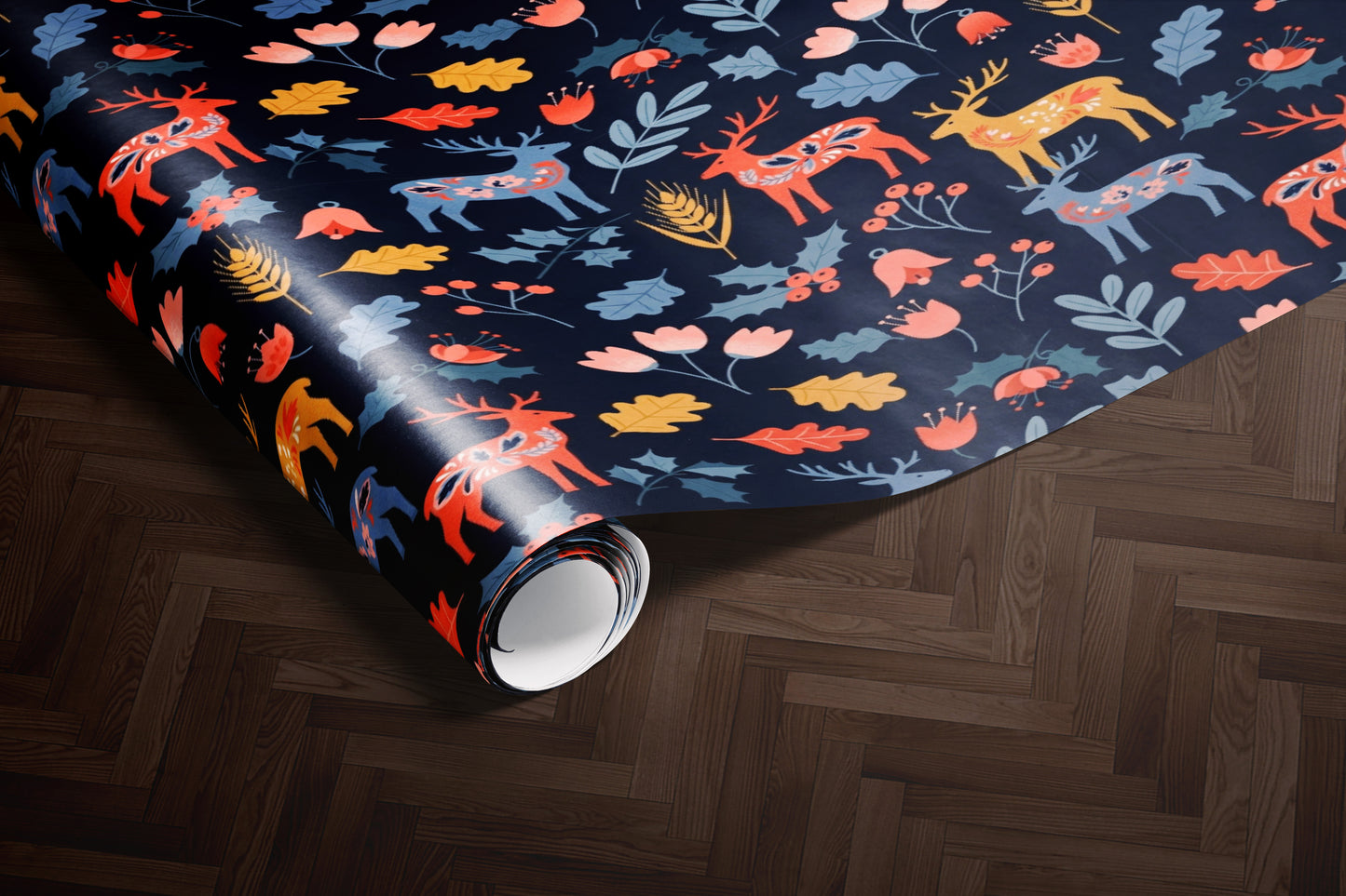 Reindeer Christmas Gift Wrap