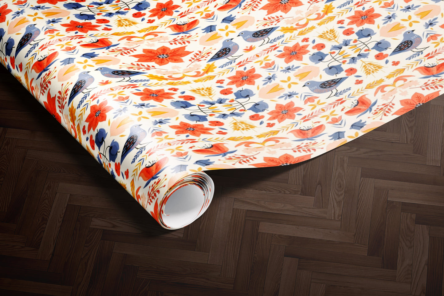 Scandinavian Holiday Wrapping Paper