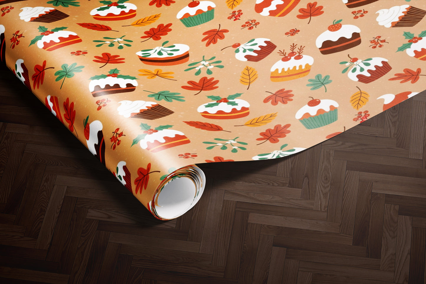 Festive Bakery Wrapping Paper