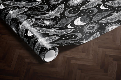 Lunar Moth Wrapping Paper