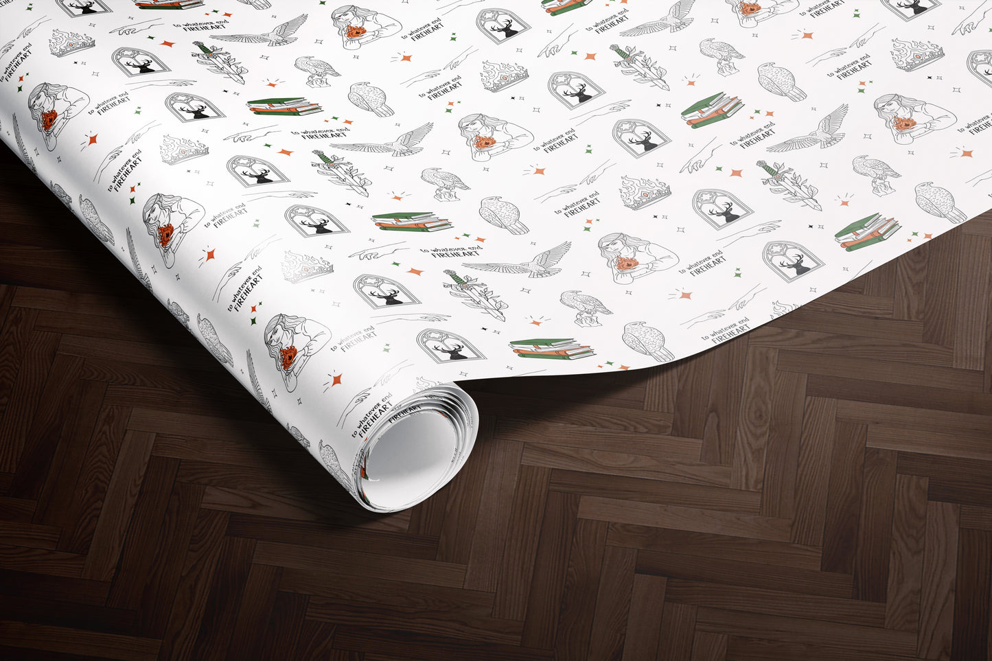 Light To Whatever End Wrapping Paper - MagicMerchEmporium