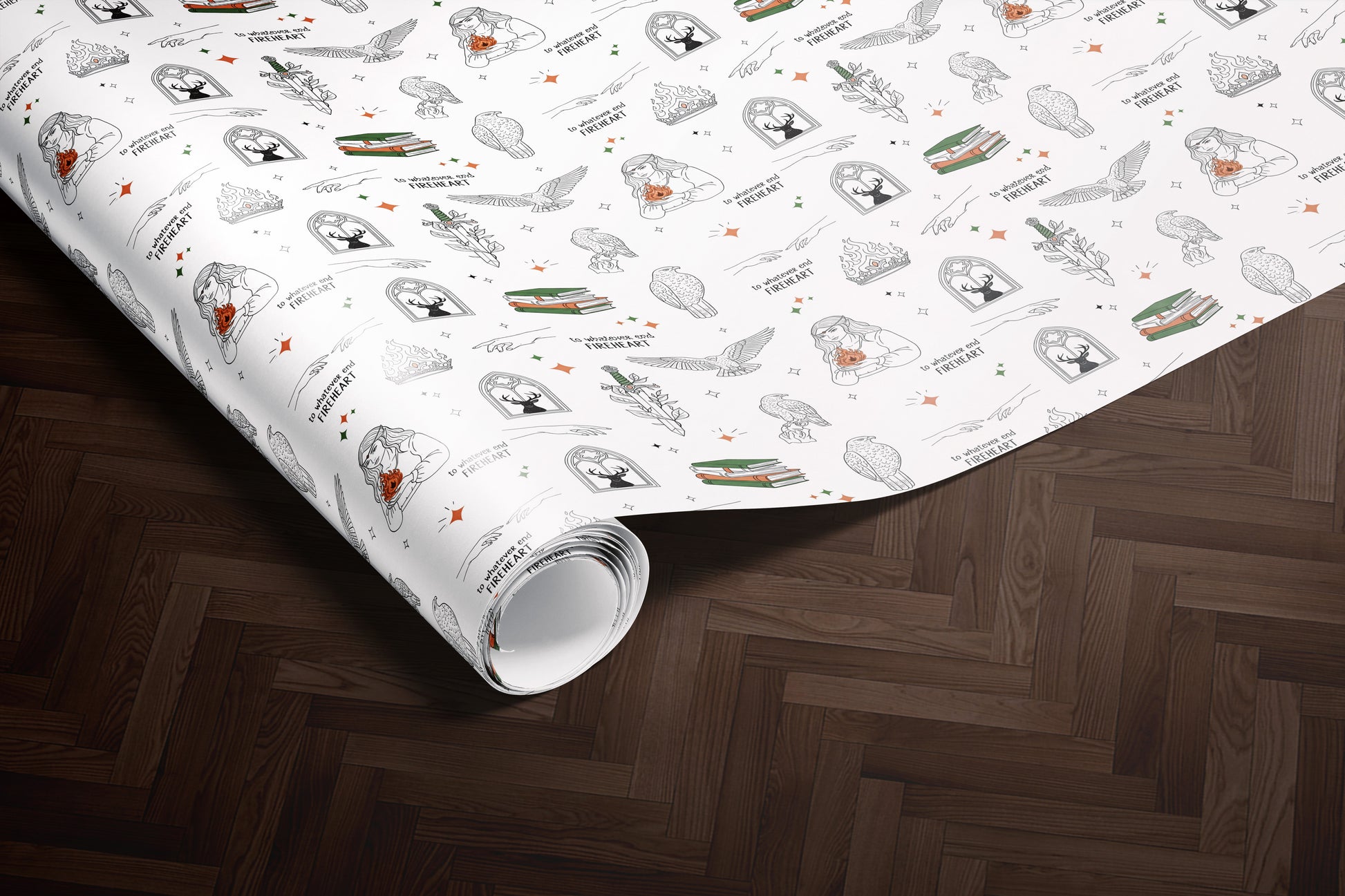 Light To Whatever End Wrapping Paper - MagicMerchEmporium