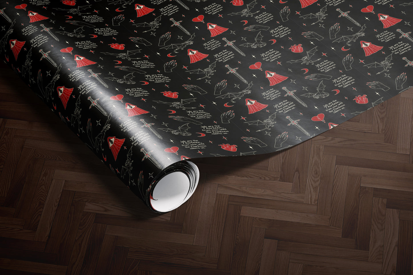 Thirteen Wrapping Paper - MagicMerchEmporium