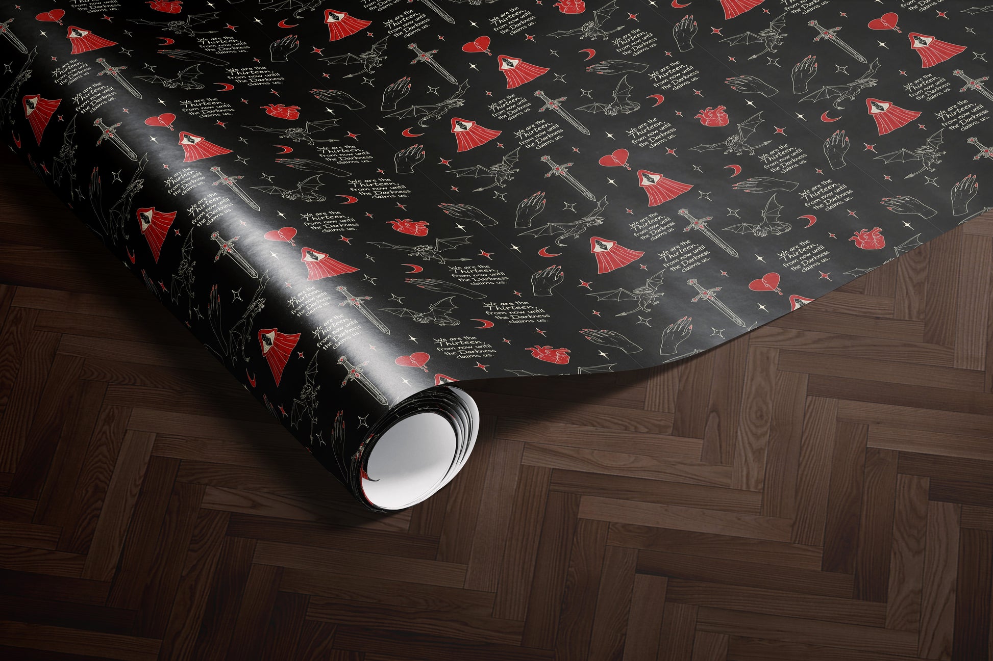 Thirteen Wrapping Paper - MagicMerchEmporium