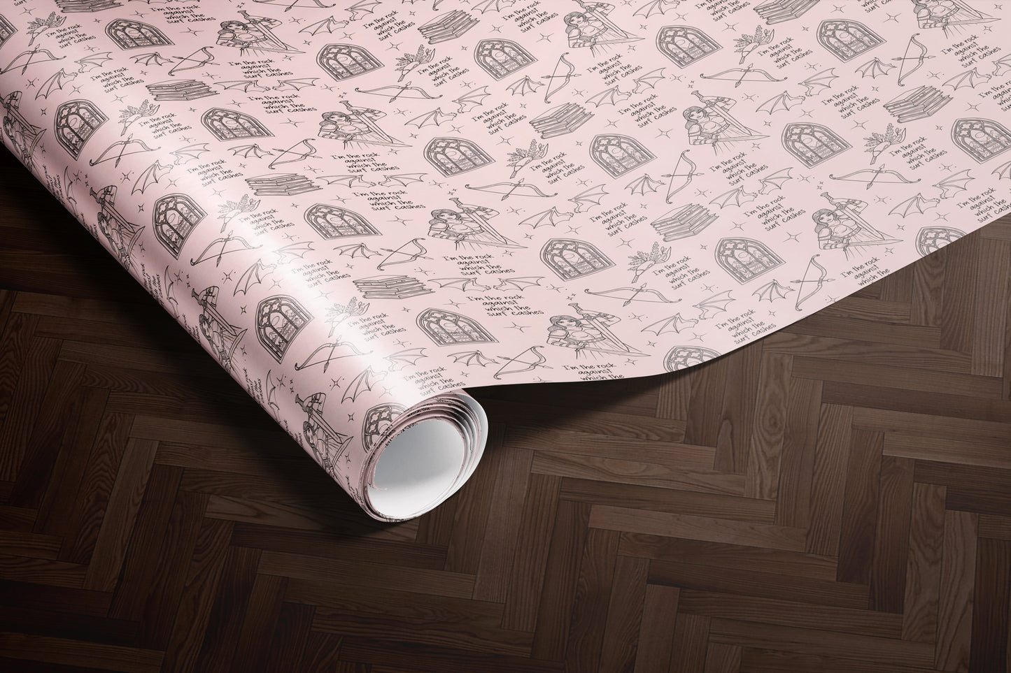 Nesta Wrapping Paper - MagicMerchEmporium