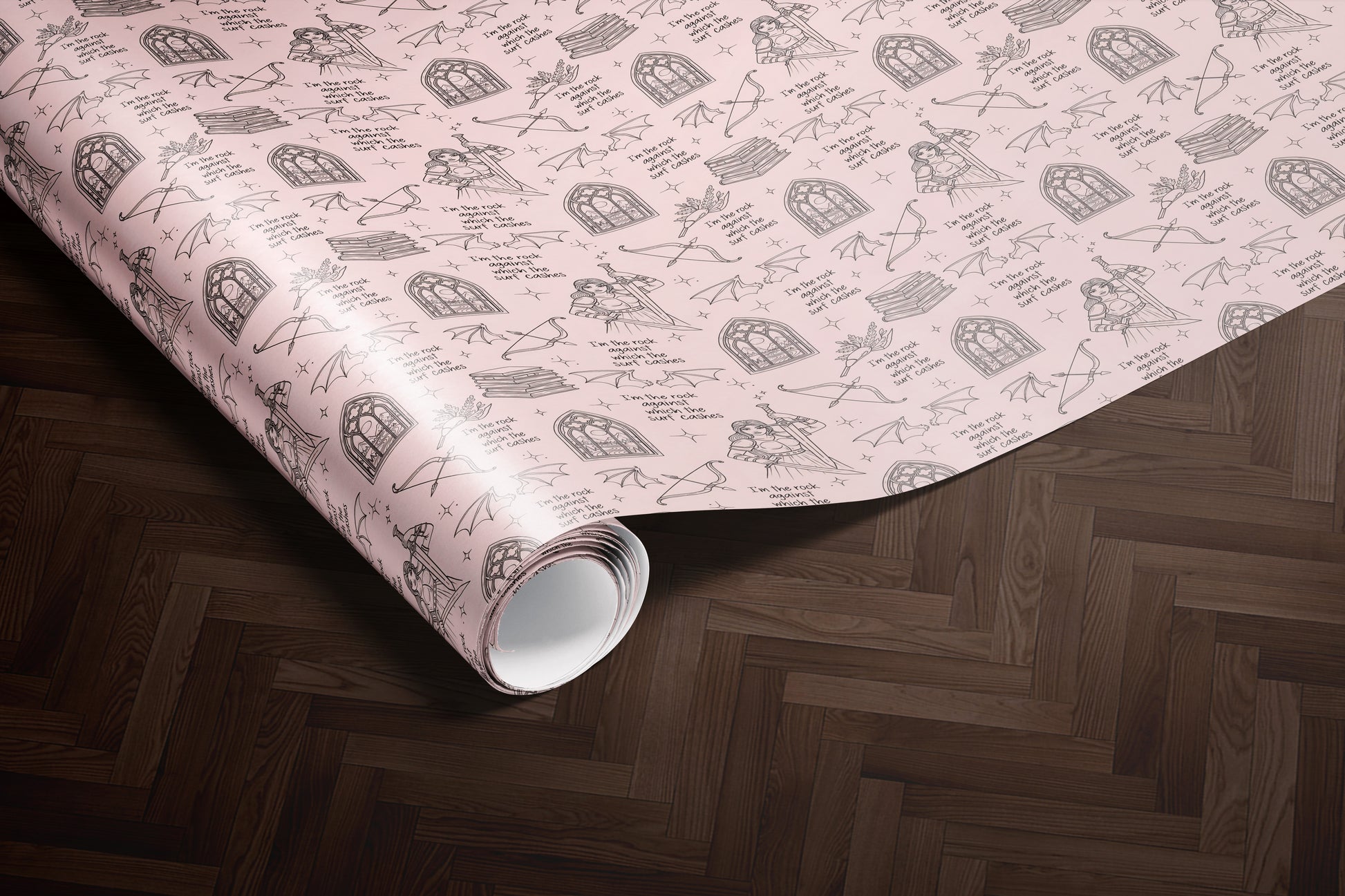 Nesta Wrapping Paper - MagicMerchEmporium