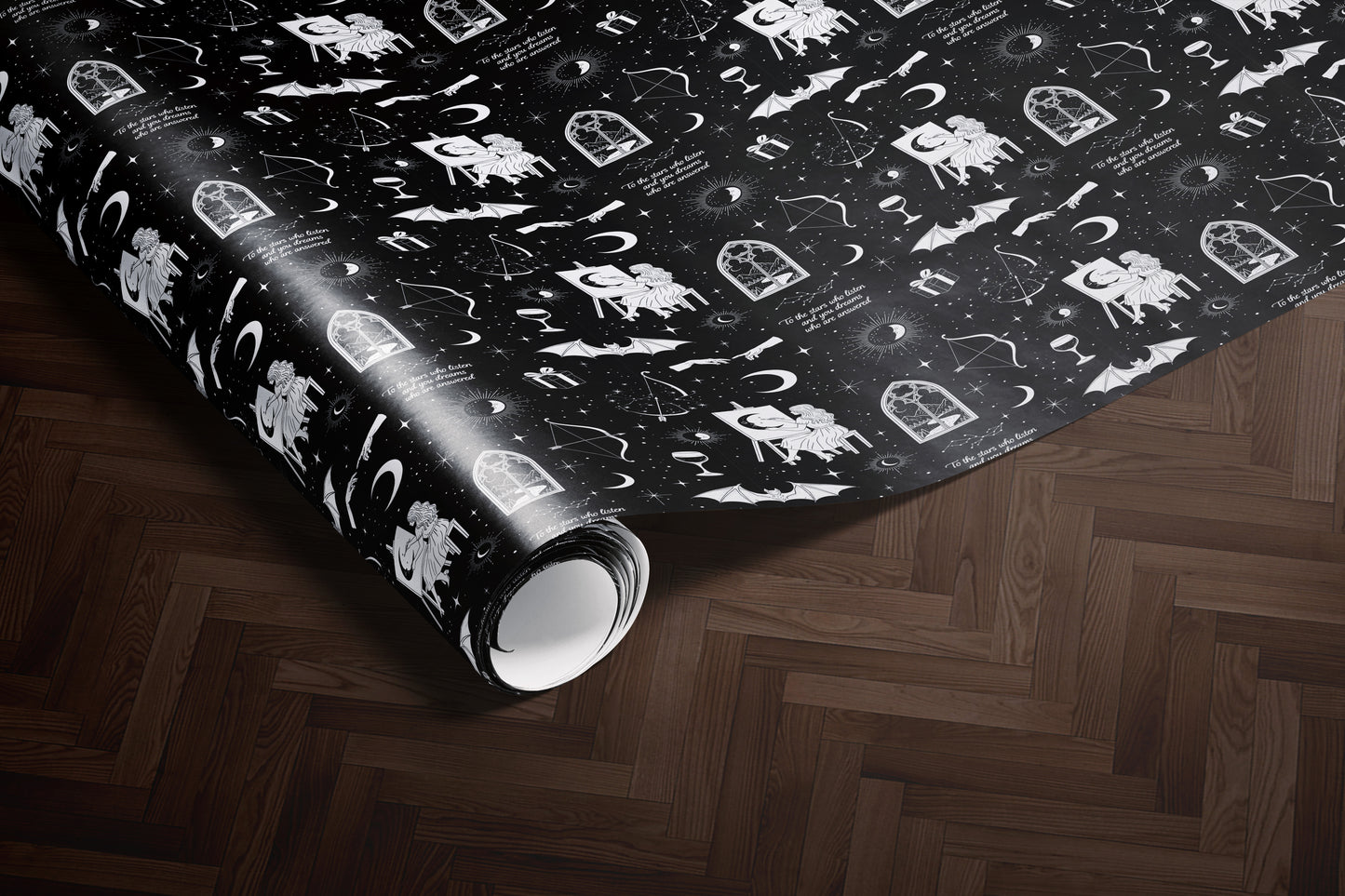 Feyre starlight painter Wrapping Paper - MagicMerchEmporium