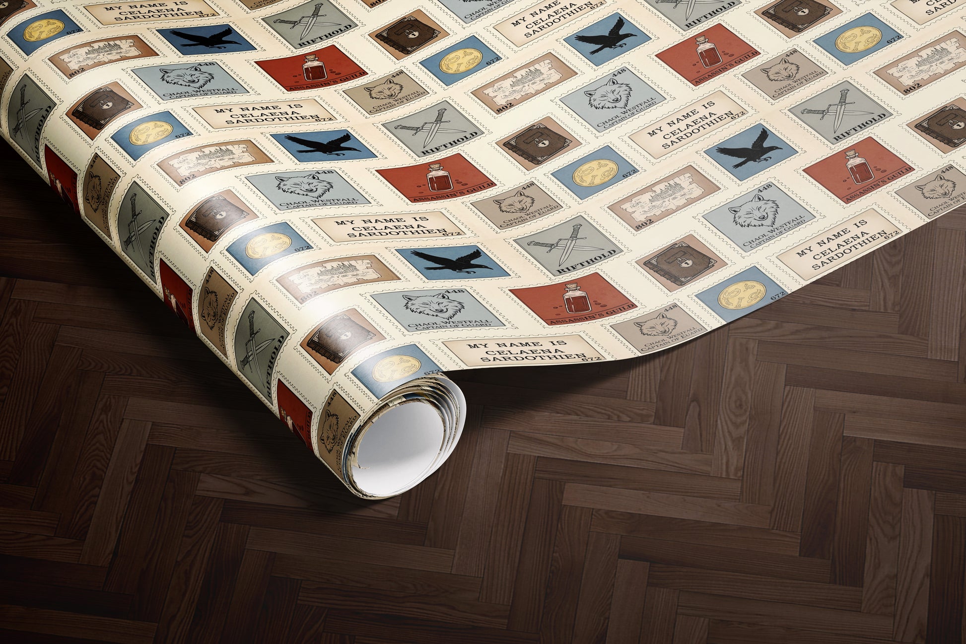 Rifthold Wrapping Paper - MagicMerchEmporium