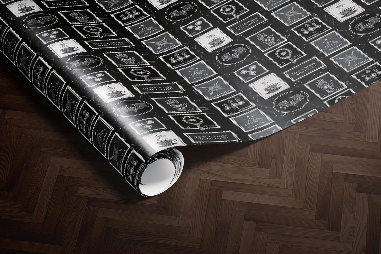 Night Court Wrapping Paper - MagicMerchEmporium