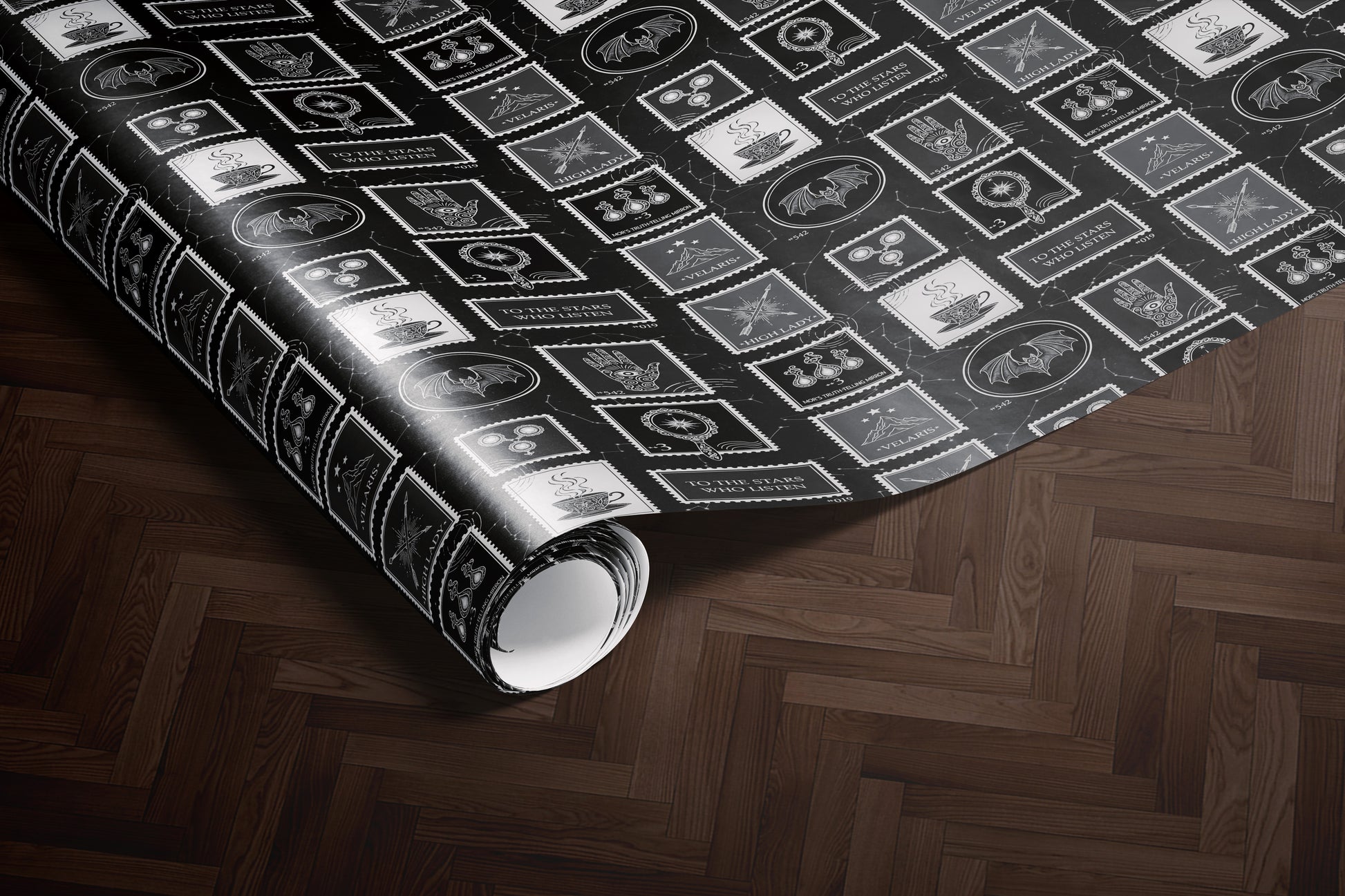 Night Court Wrapping Paper - MagicMerchEmporium