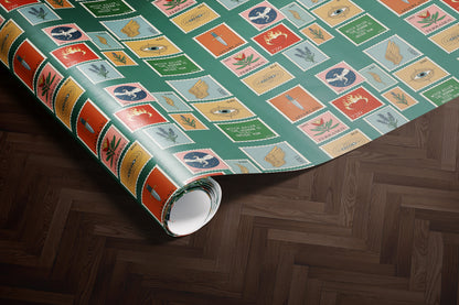 Terrasen Stamp Wrapping Paper - MagicMerchEmporium