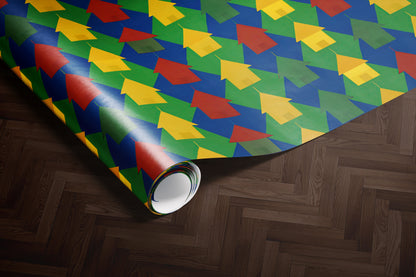 Wizard Houses Pattern Wrapping Paper