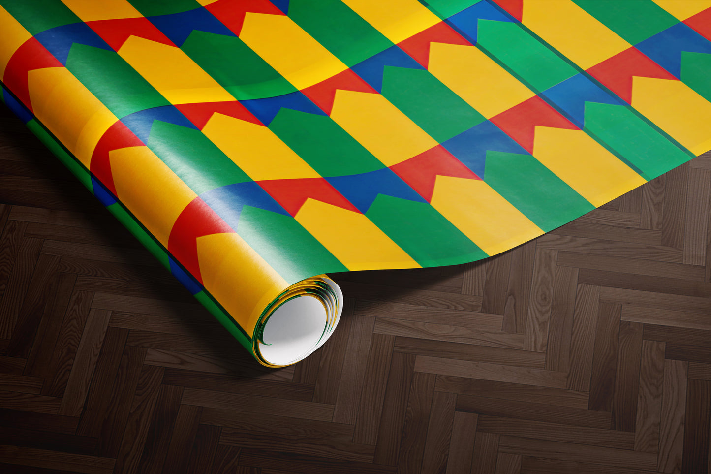 Wizard House Pattern Wrapping Paper