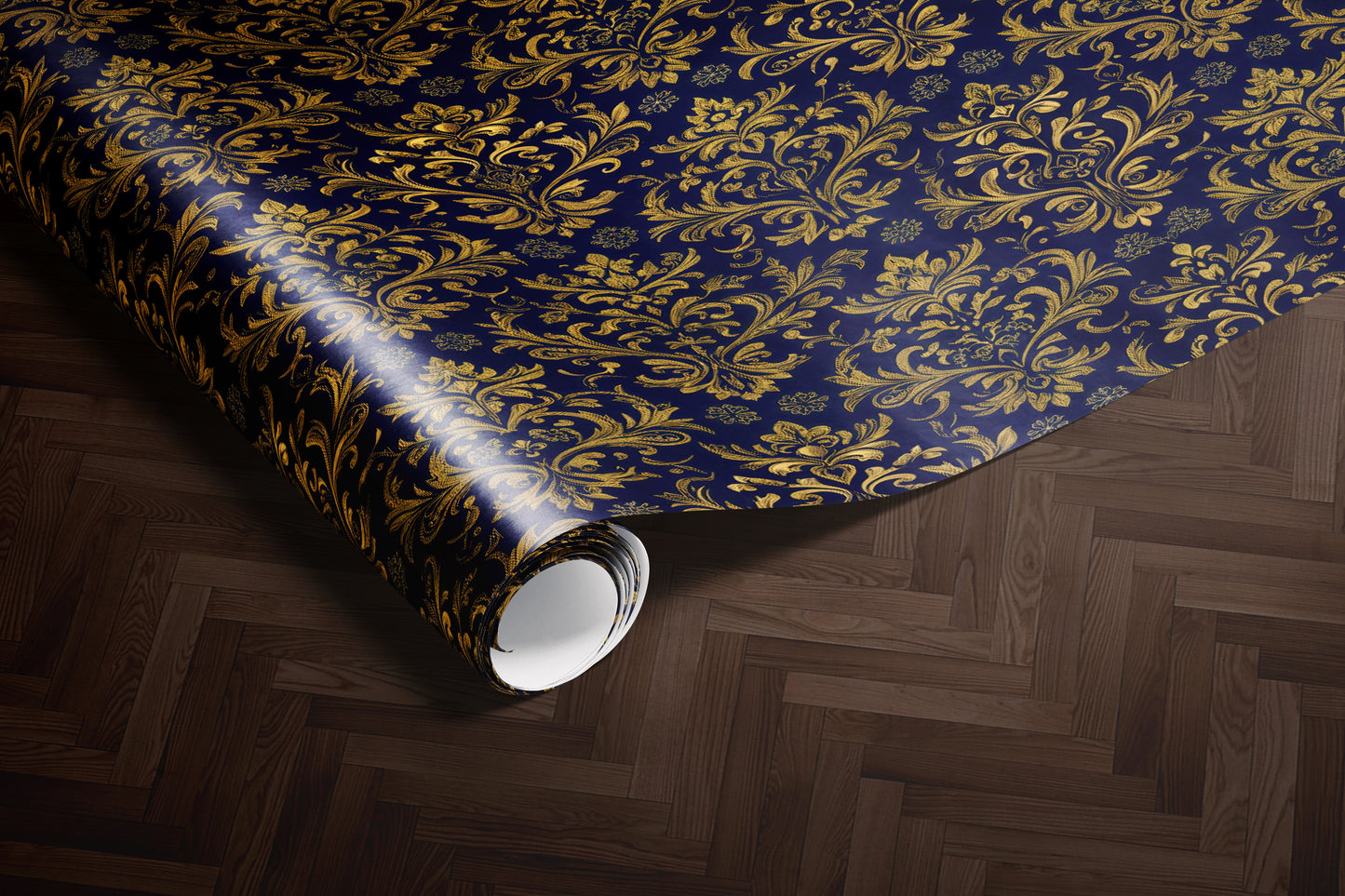 Luxury Baroque Ornament Wrapping Paper