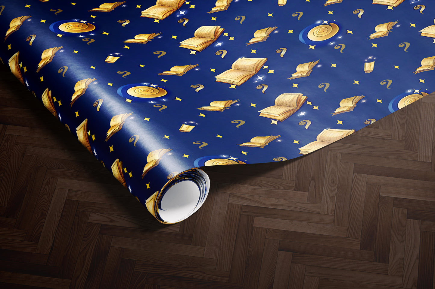 Magic Books Wrapping Paper