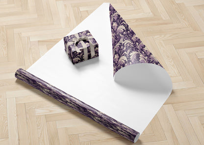 Art Nouveau Floral Wrapping Paper