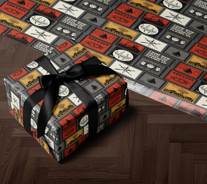 Abraxos Wastelands Wrapping Paper - MagicMerchEmporium