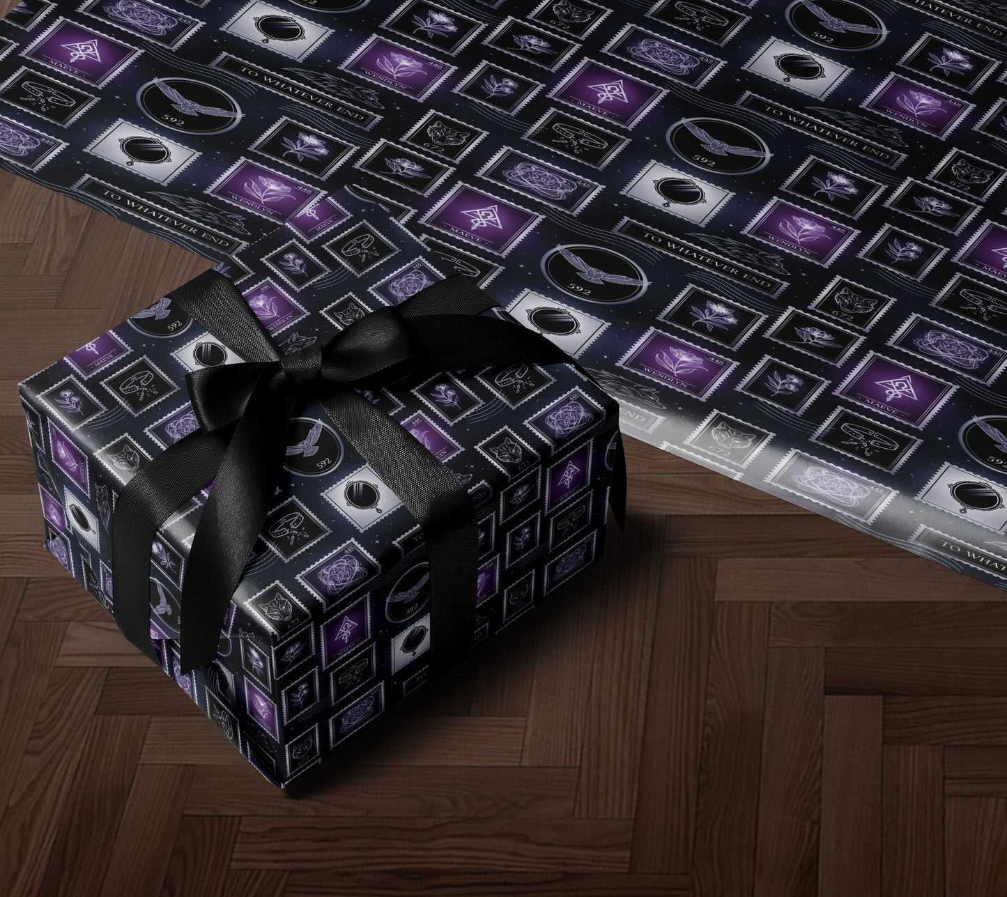 Dark Throne of Glass Wrapping Paper - MagicMerchEmporium