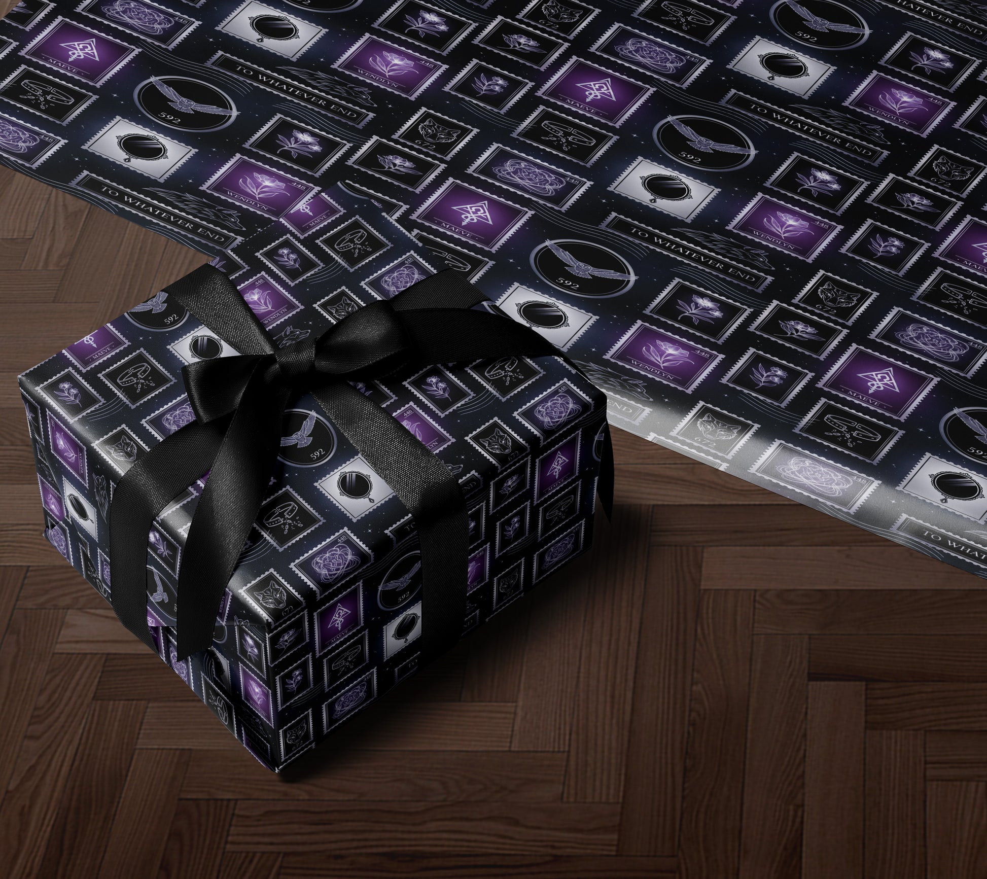 Dark Throne of Glass Wrapping Paper - MagicMerchEmporium