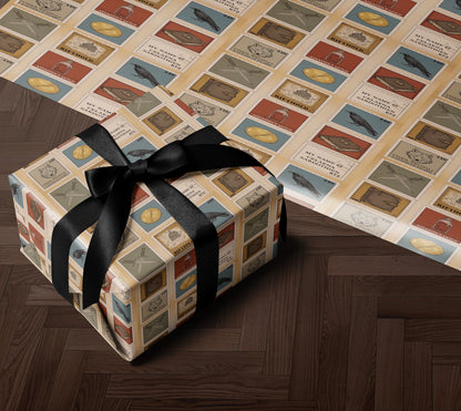 Chaol Westfall stamp Wrapping Paper - MagicMerchEmporium