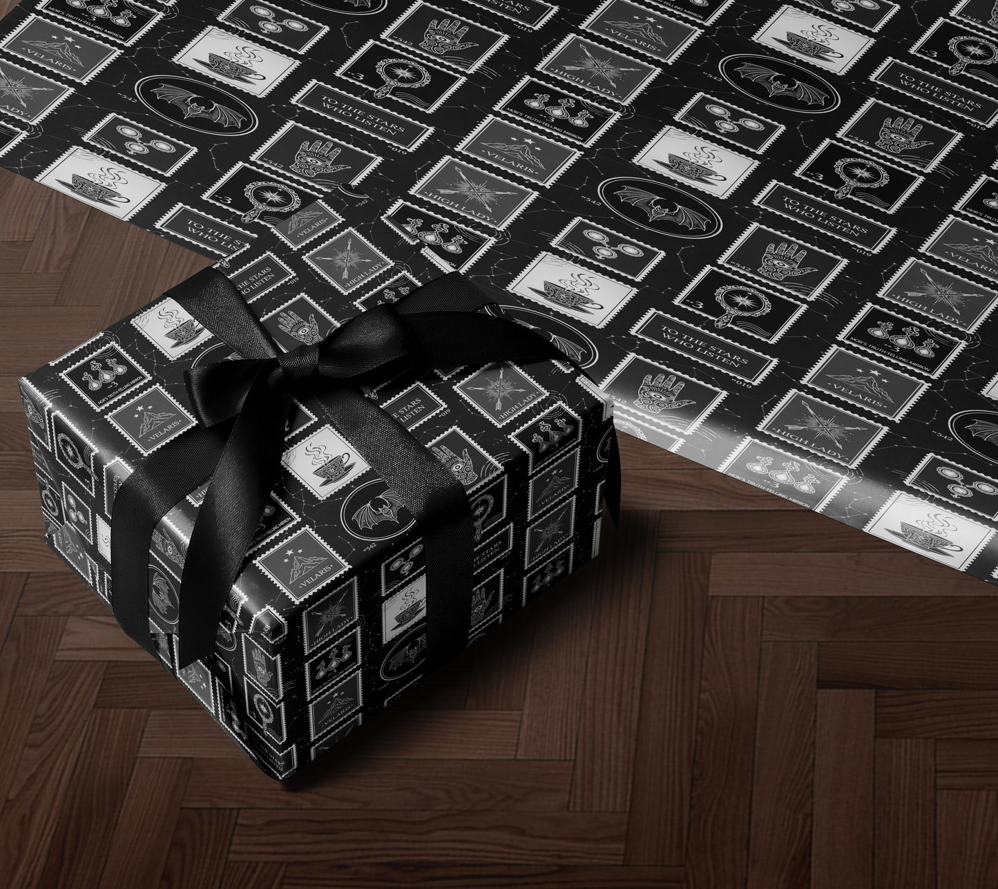 Night Court Wrapping Paper - MagicMerchEmporium