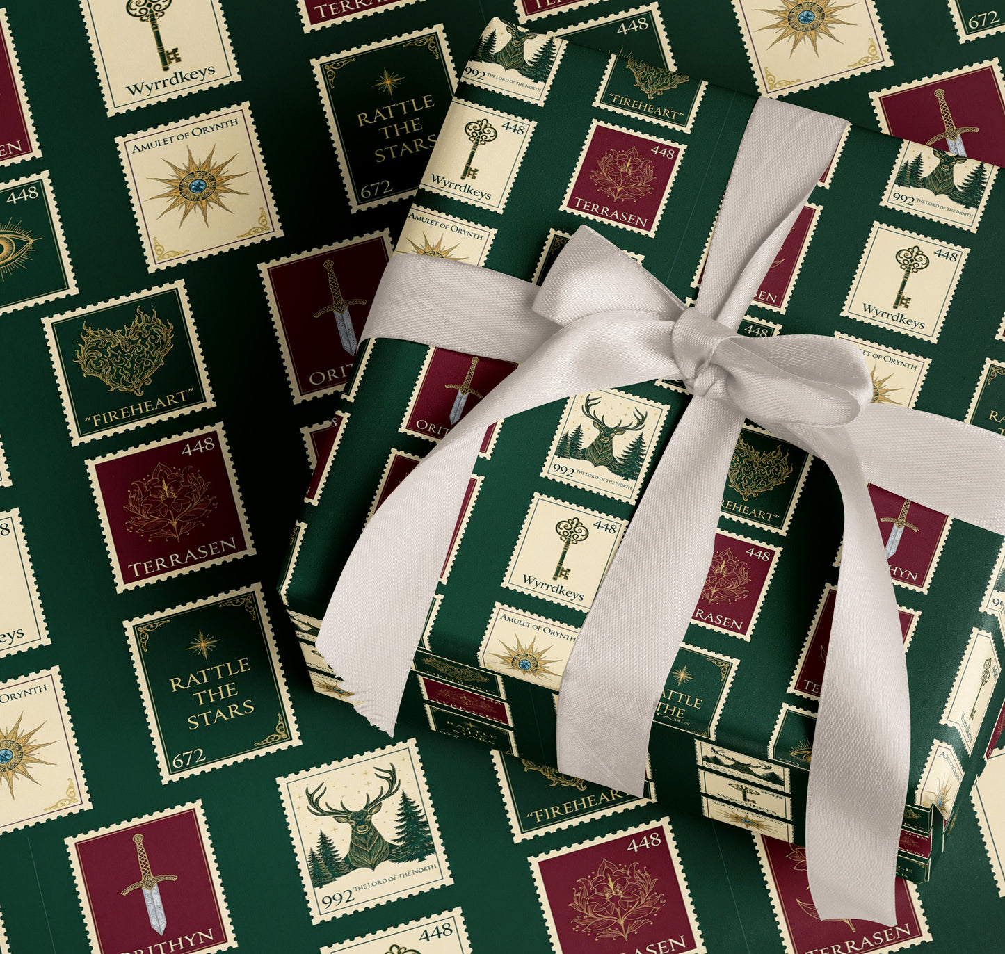 Terrasen holiday gift Wrapping Paper - MagicMerchEmporium