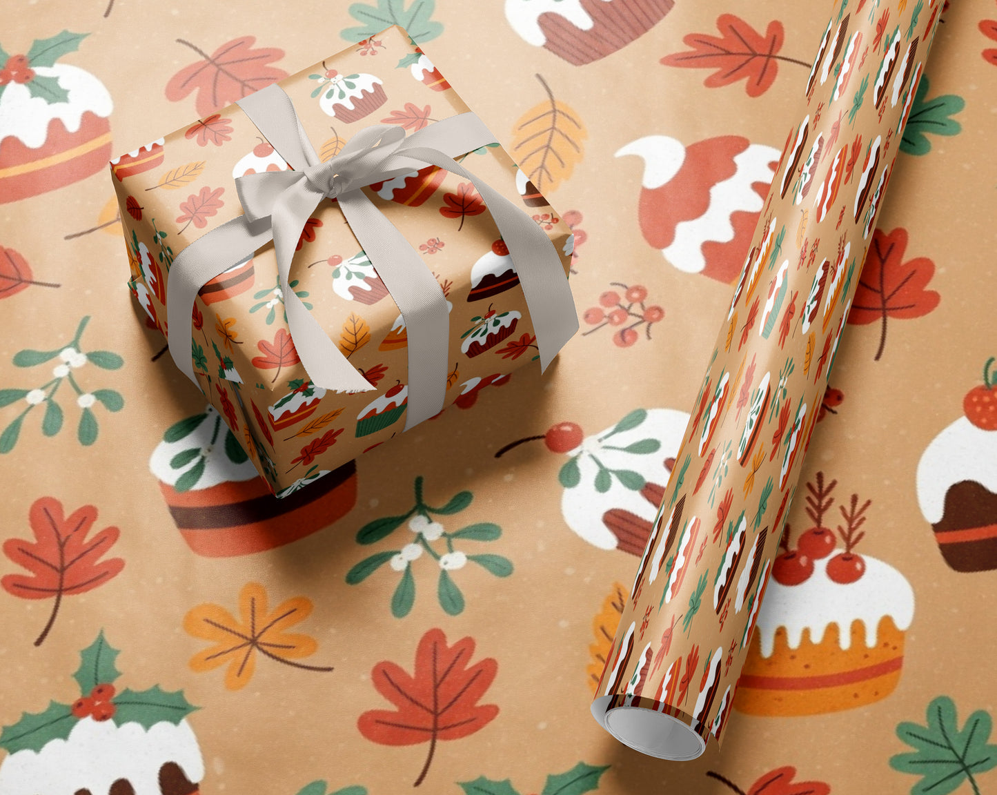 Festive Bakery Wrapping Paper
