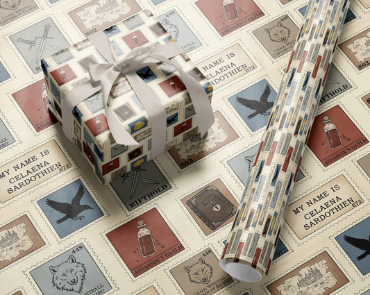 Rifthold Wrapping Paper - MagicMerchEmporium