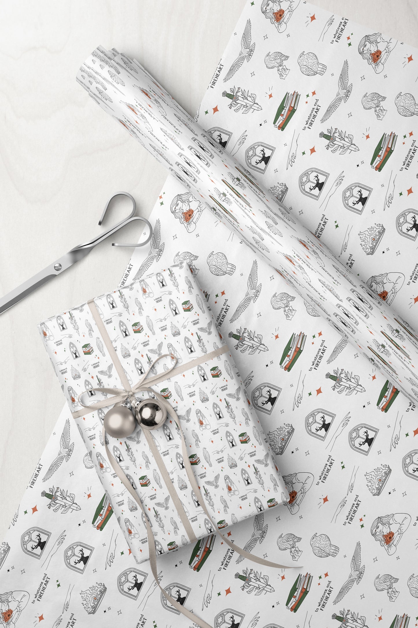 Light To Whatever End Wrapping Paper - MagicMerchEmporium