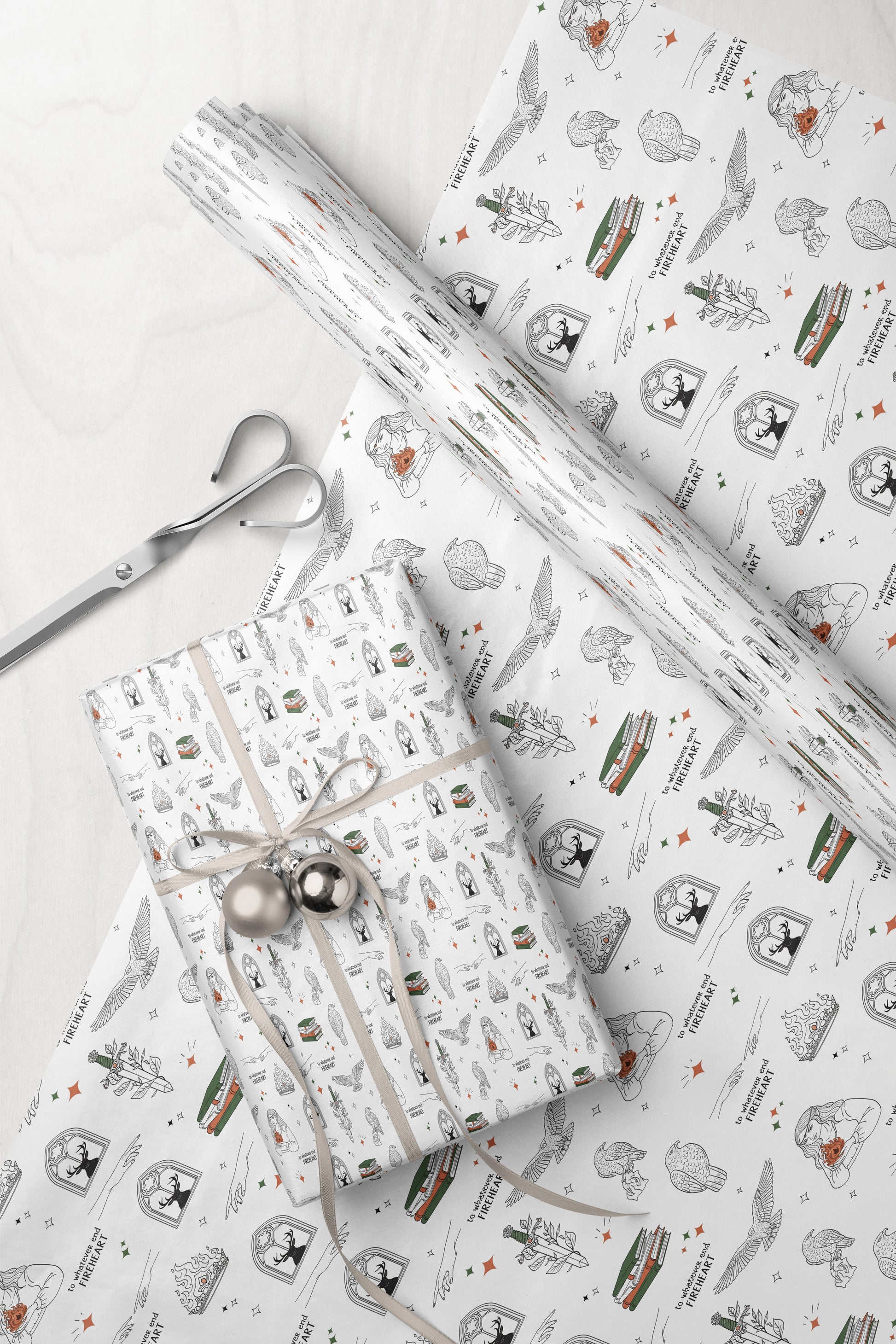 Light To Whatever End Wrapping Paper - MagicMerchEmporium