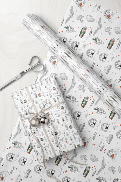 Light To Whatever End Wrapping Paper - MagicMerchEmporium