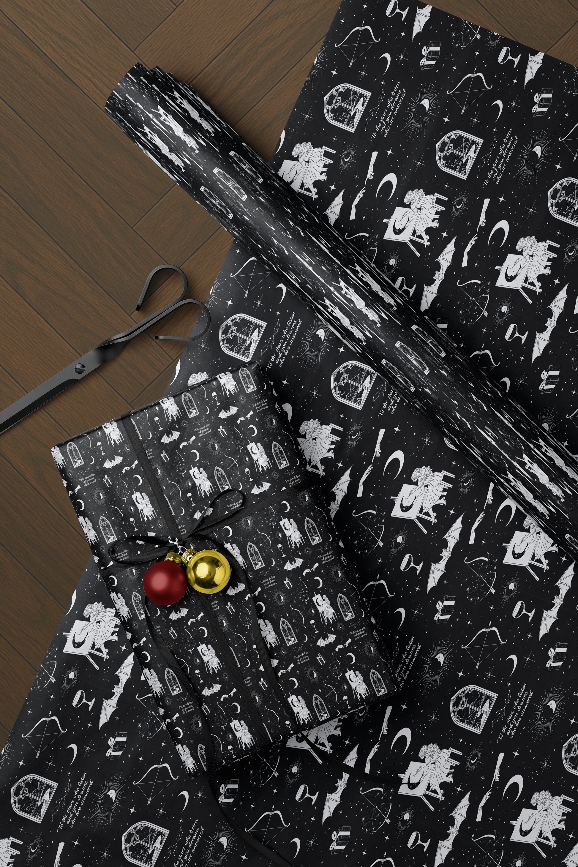 Feyre starlight painter Wrapping Paper - MagicMerchEmporium