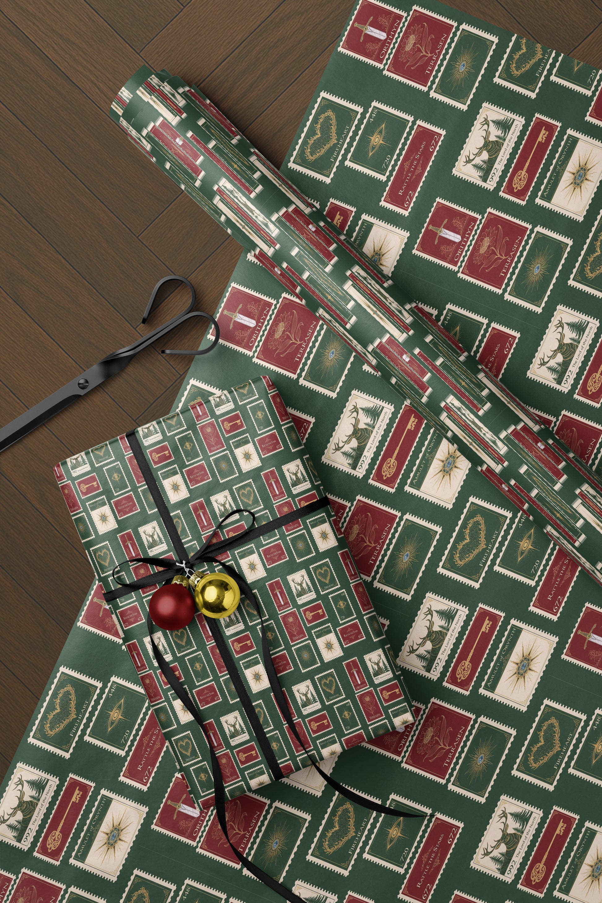 Rattle the Stars Wrapping Paper - MagicMerchEmporium