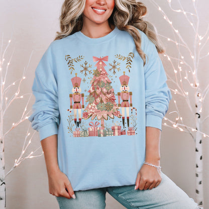 Nutcracker Ballet Pink Christmas Sweatshirt 🎄💖