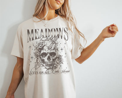 Zade Meadows Skull & Roses Tee