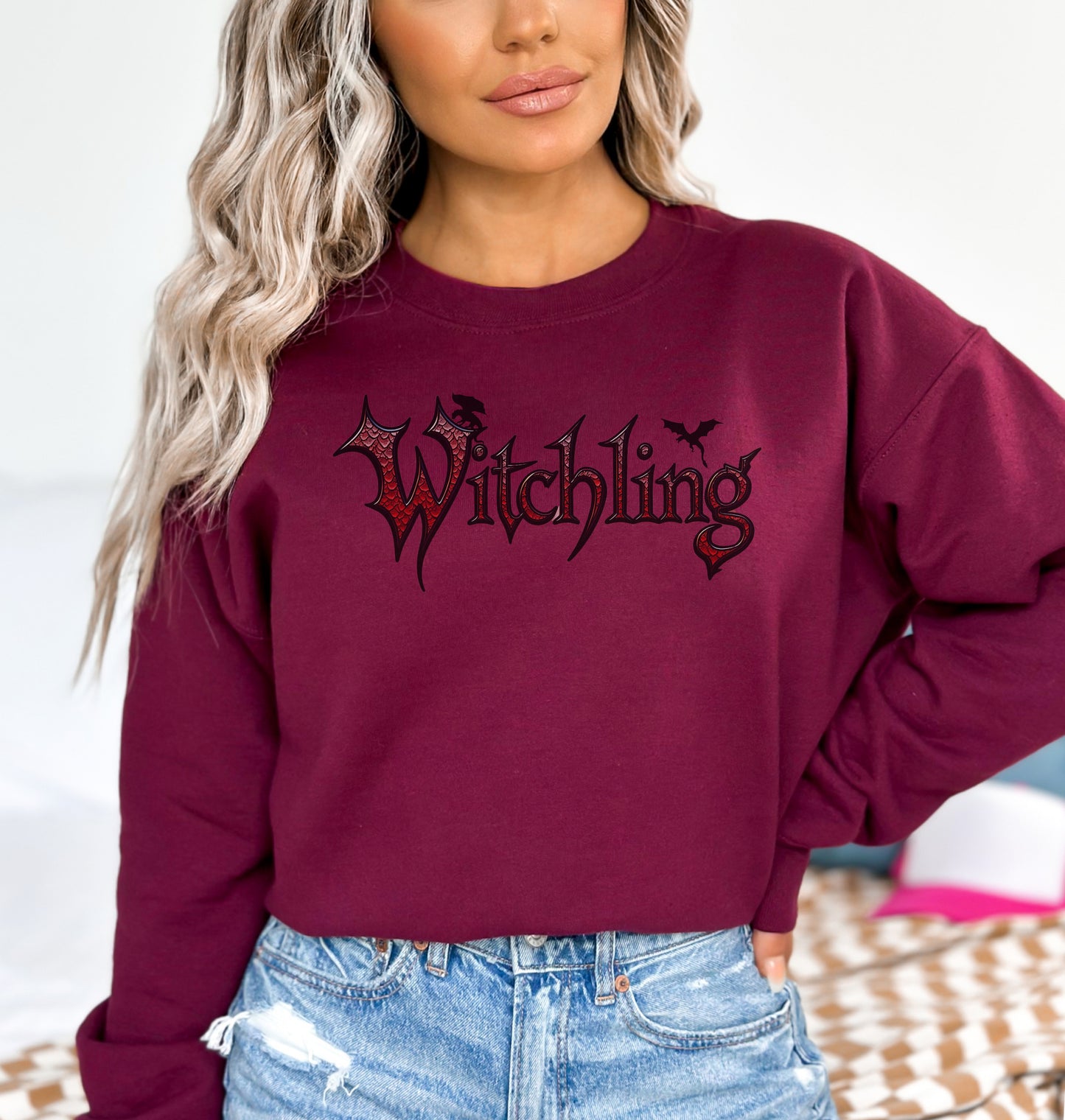 🧙‍♀️ Witchling Graphic Sweatshirt | Throne of Glass-Inspired